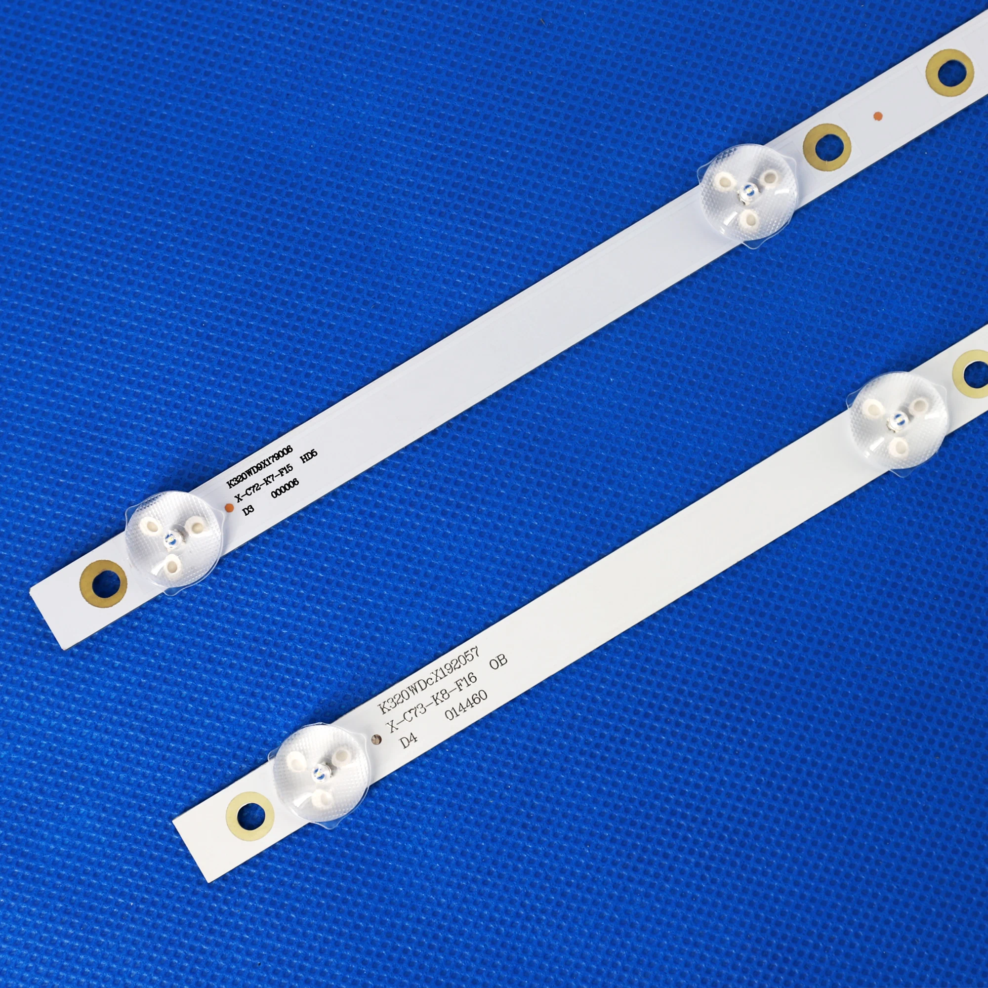 Новинка из 2 предметов 6 светодиодный подсветка полосы для Sharp 2T C32ACSA K320WDX A1 A2 4708 K320WD