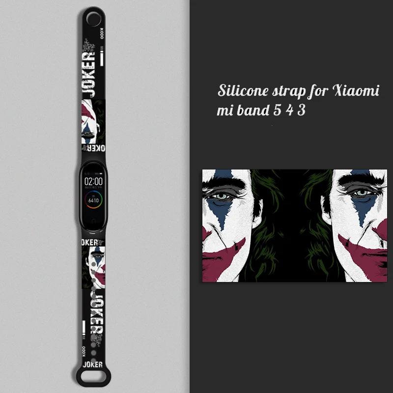

Cartoon Silicone Strap For Xiaomi Mi Band 6 5 4 3 Bracelets for Amazfit band 5 Wristband for mi band 4 Smart Watch Replacement