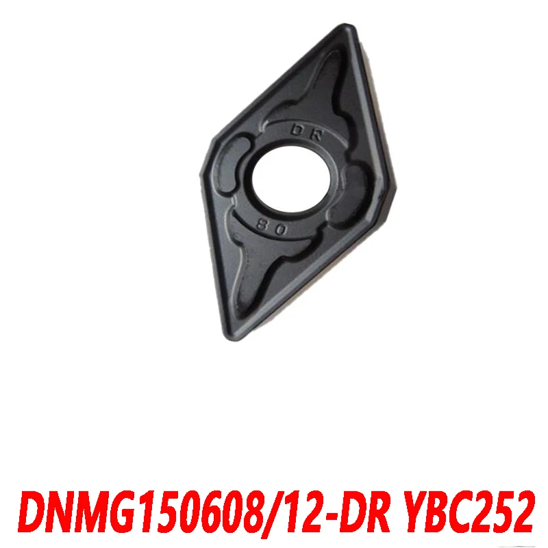 

ZCC 100% Original DNMG150608-DR YBC252 DNMG150612-DR 10pcs Carbide insert CNC lathe insertion Special for processing steel Parts