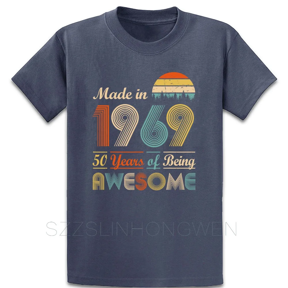 Сделано в 1969 году 50 летний День Рождения лет футболка Удобная известная создать