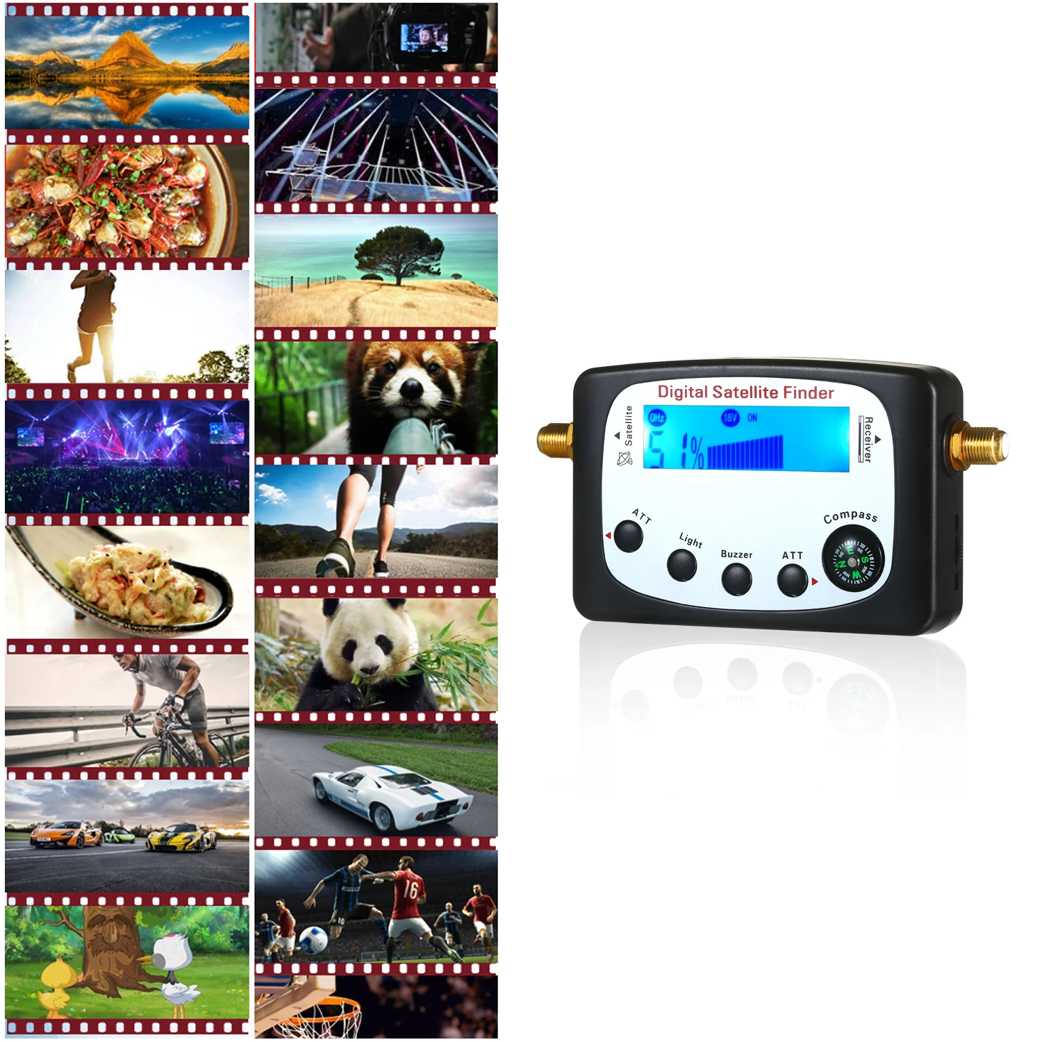 Спутниковый прибор для обнаружения спутникового сигнала цифровой Мини