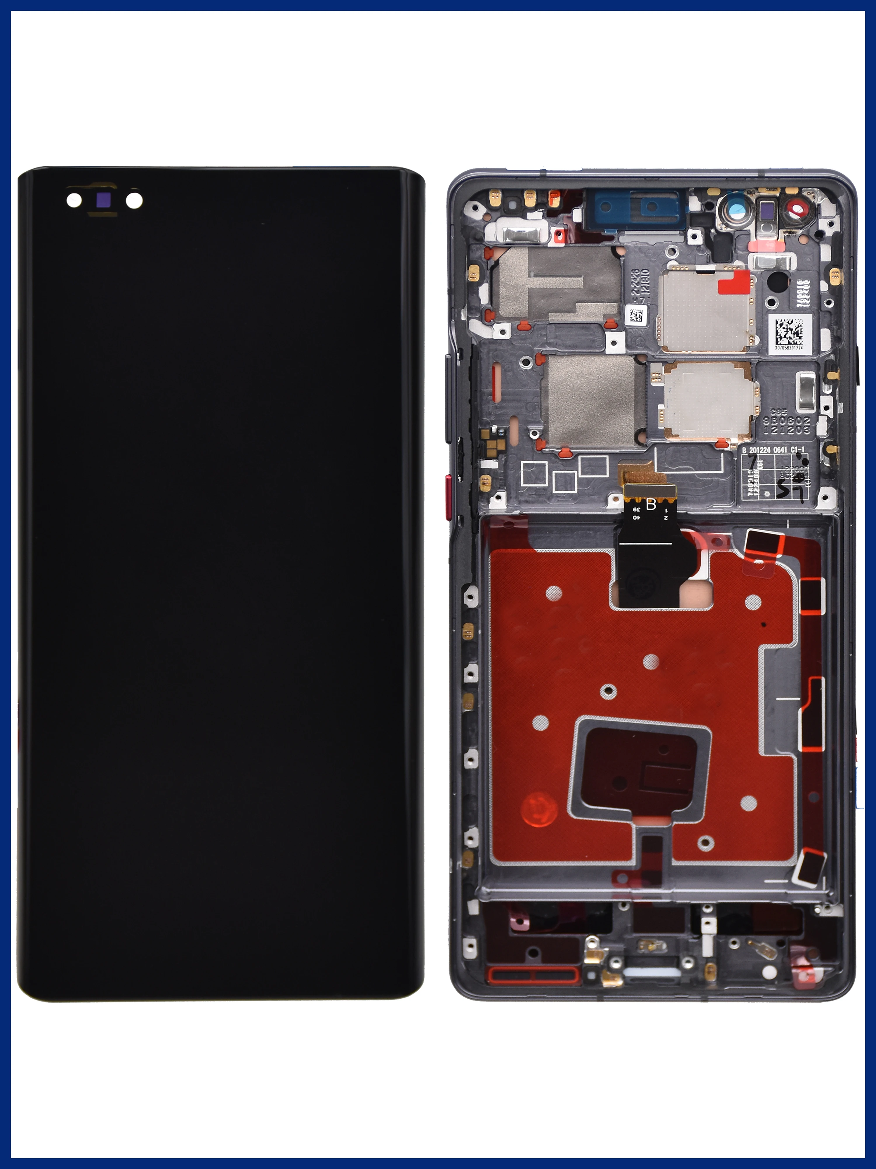 6 76 &quotОригинальный ЖК-дисплей для Huawei Mate 40Pro дисплей сенсорный экран дигитайзер в