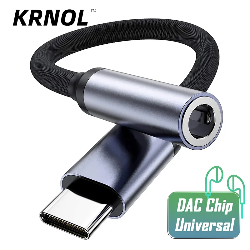 Адаптер для наушников DAC Type C A 3 5 мм USB на мм|Переходники и адаптеры| |