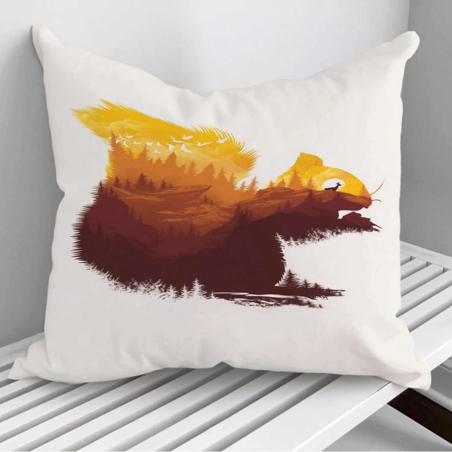 

Be a Little Wild Throw Pillows Cushion Cover On Sofa Home Decor 45*45cm 40*40cm Gift Pillowcase Cojines Dropshipping