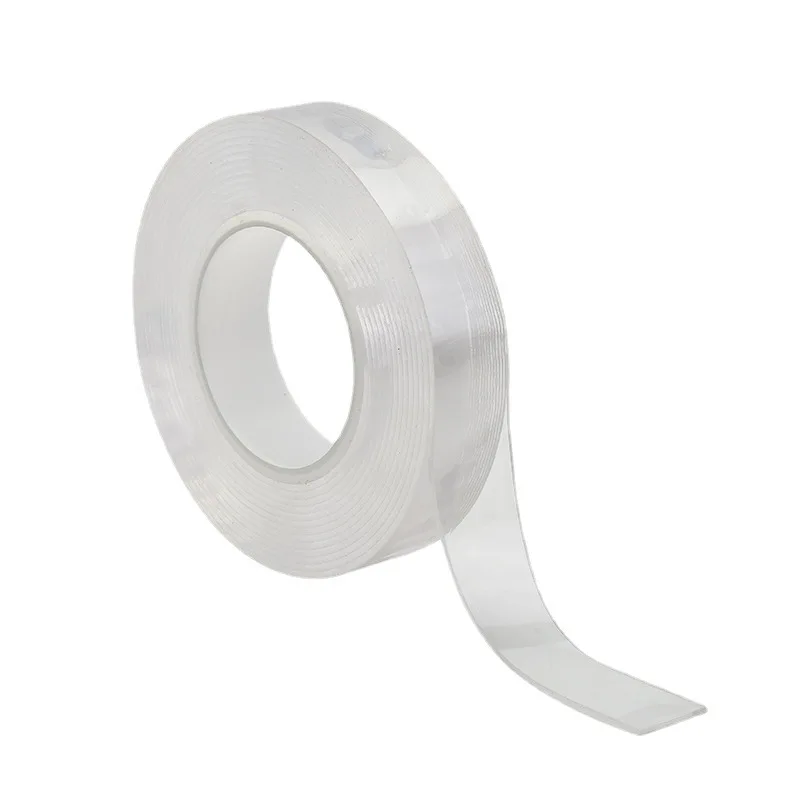 

1/2/3/5M Nano Tape Tracsless Double Sided Tape Transparent No Trace Reusable Waterproof Adhesive Tape Cleanable Home gekkotape