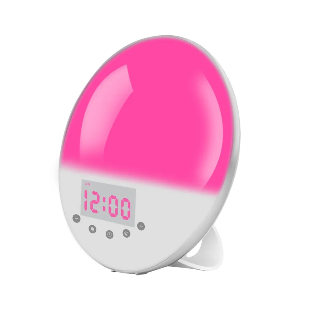 Настольные часы-будильник Wake Up светильник цифровой повтора природа ночника