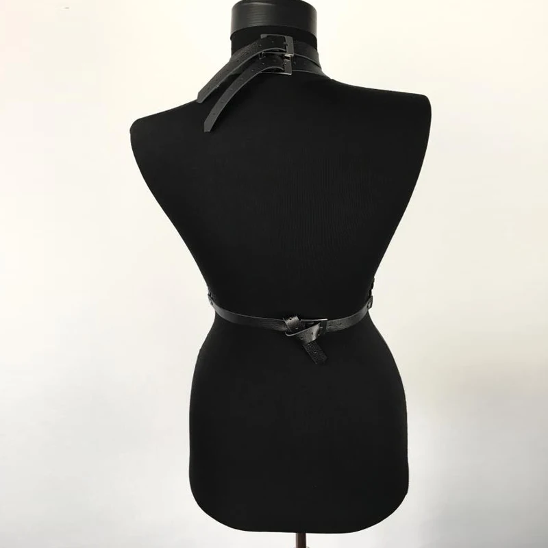 GAMPORL Подвязки Пояс Кожаный ремень женское БДСМ белье Воротник Женский Jartiyer