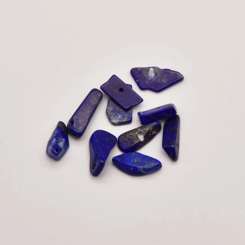 

220 Pcs/Lot Natural Irregular Lapis Lazuli Gravel Natural Stone Charms For Jewelry Making Bulk Items Wholesale Lots JA0238