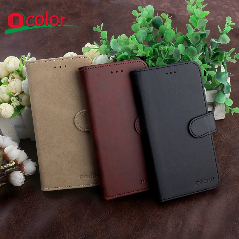 Ocolor для Cubot X19 из искусственной кожи чехол 5 93 ''Противоскользящий