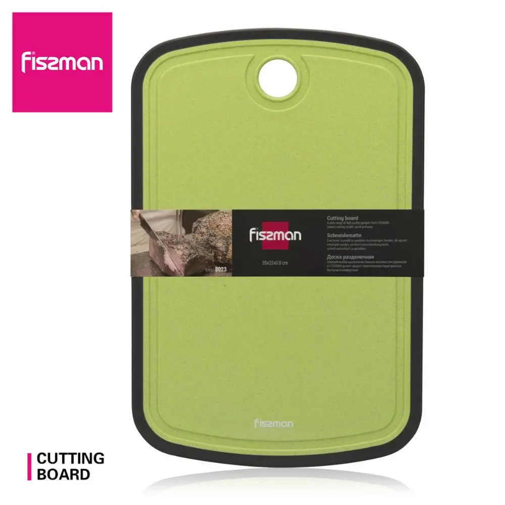 FISSMAN Пшеничная солома разделочный блок Антибактериальная пластиковая