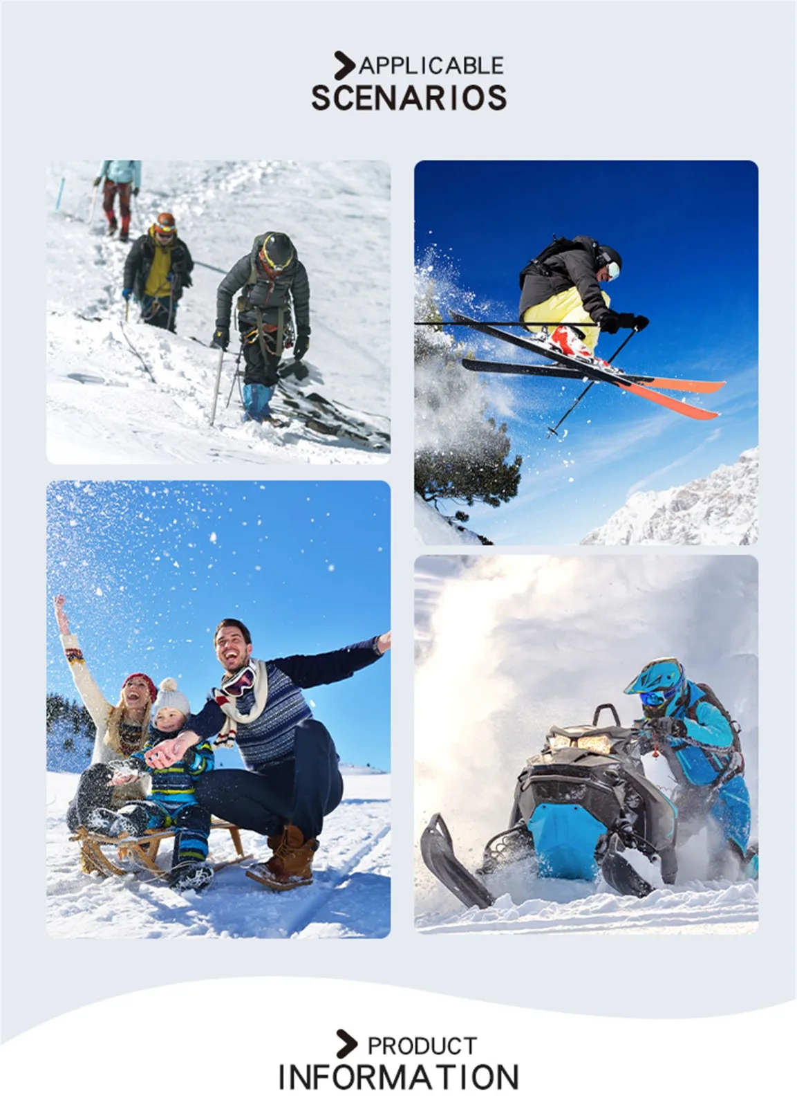 

High Quality Travel Windproof Guantes Pair Of Xl Universal Ski Gloves Warm Waterproof Adult Riding Controllable Screen
