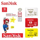 SanDisk Nintendo Switch карта памяти 128 Гб 64 Гб 256 ГБ Micro SD карта новый стиль microsd TF карта SDXC UHS-I для игры