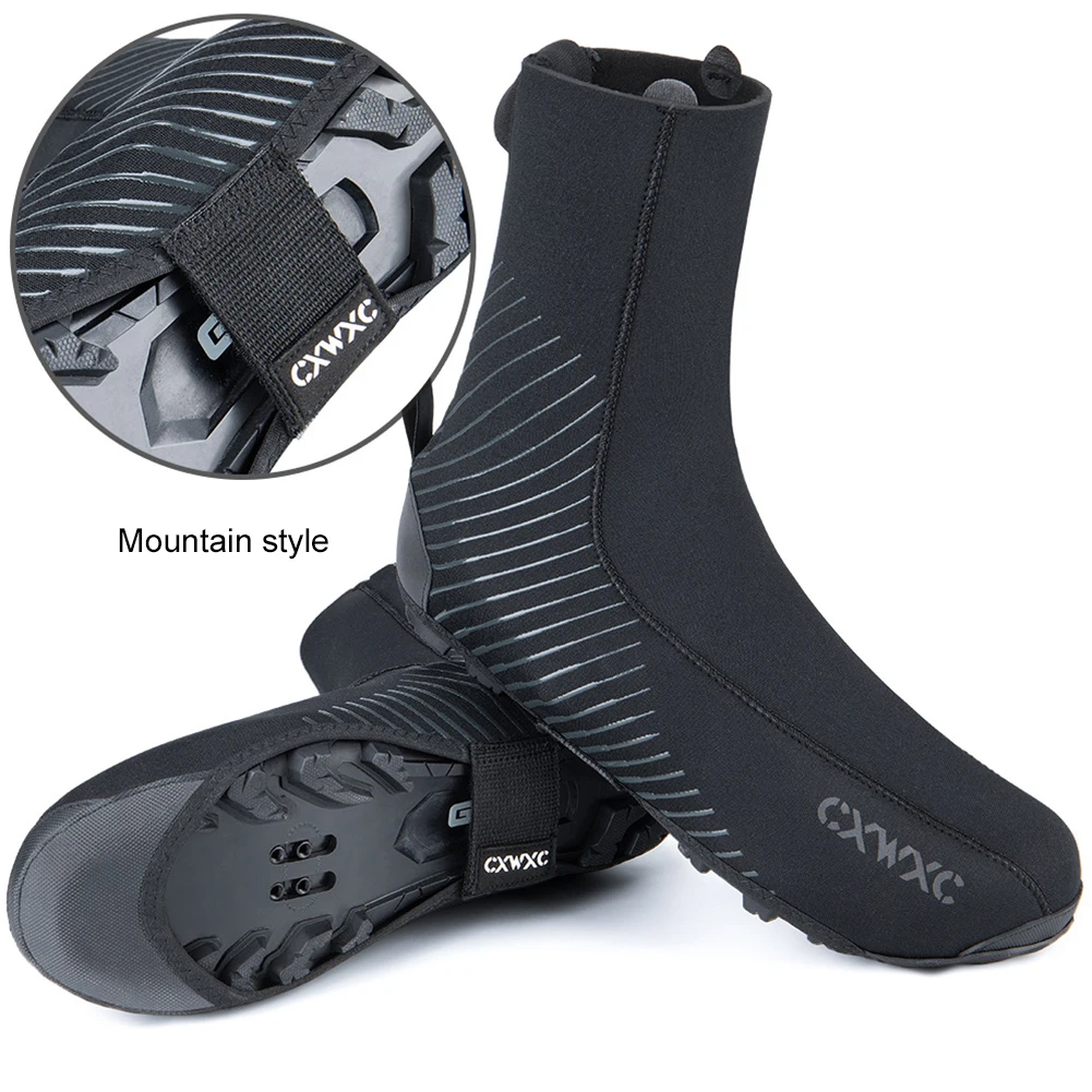 

Cycling Overshoes Bicycle Shoes Covers winter shoe cover Cycling Covers Neoprene Water-resistant Bicycle Shoe Toe Full Booties