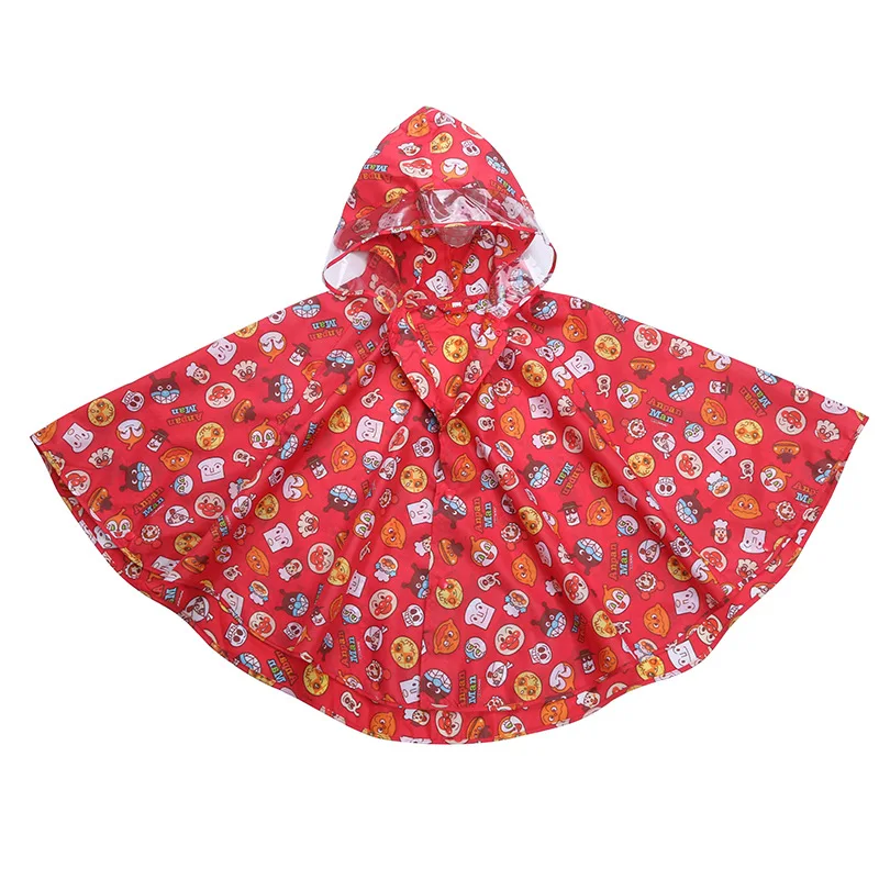 

Cartoon Waterproof Cloak Raincoat Children Rainwear Kids Raincoat Rain Suit with Hat Boys Girls Rainwear Windproof Poncho