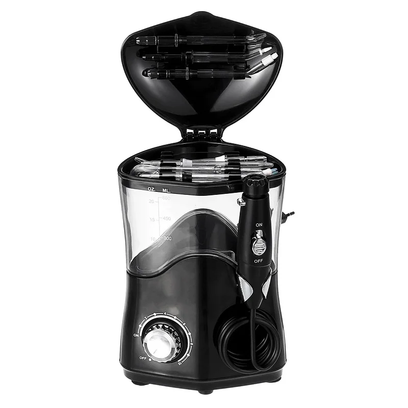 Ирригатор для полости рта Flosser 600 мл IPX7 водонепроницаемый 7 многофункциональные