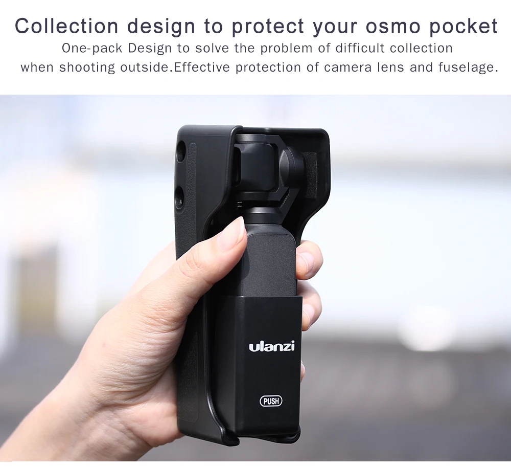 Ulanzi OP-9 4 карданный стабилизатор для штатива с креплением для Dji Osmo Карманный стабилизатор с опорным креплением для камеры Osmo карманные аксессуары