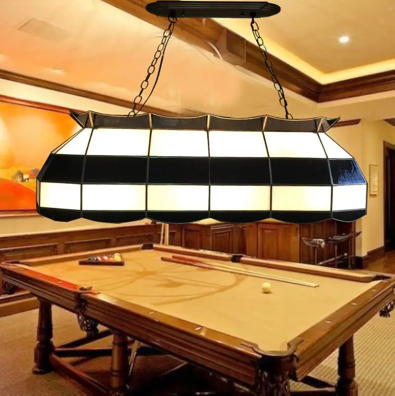 구매 유럽 스타일의 유리 티파니 직사각형 램프 조명 당구 램프 레스토랑 흑백 빌라 바 펜던트 라이트 구매 유럽 스타일의 유리 티파니 직사각형 램프 조명 당구 램프 레스토랑 흑백 빌라 바 펜던트 라이트