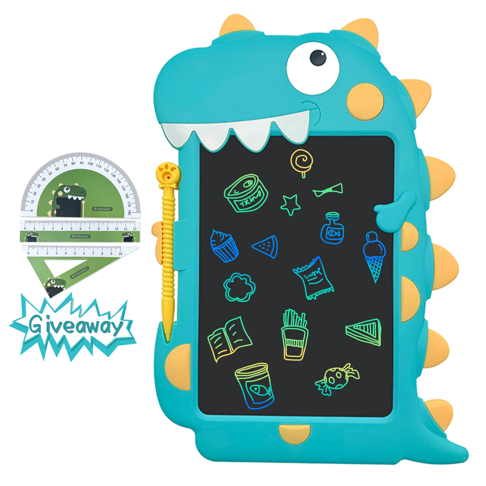 

Writing Tablet 8.5Inch Colorful Screen Cute Carton Shaped Doodle&Drawing Board Pad Personalized Gifts For Boys And Girls