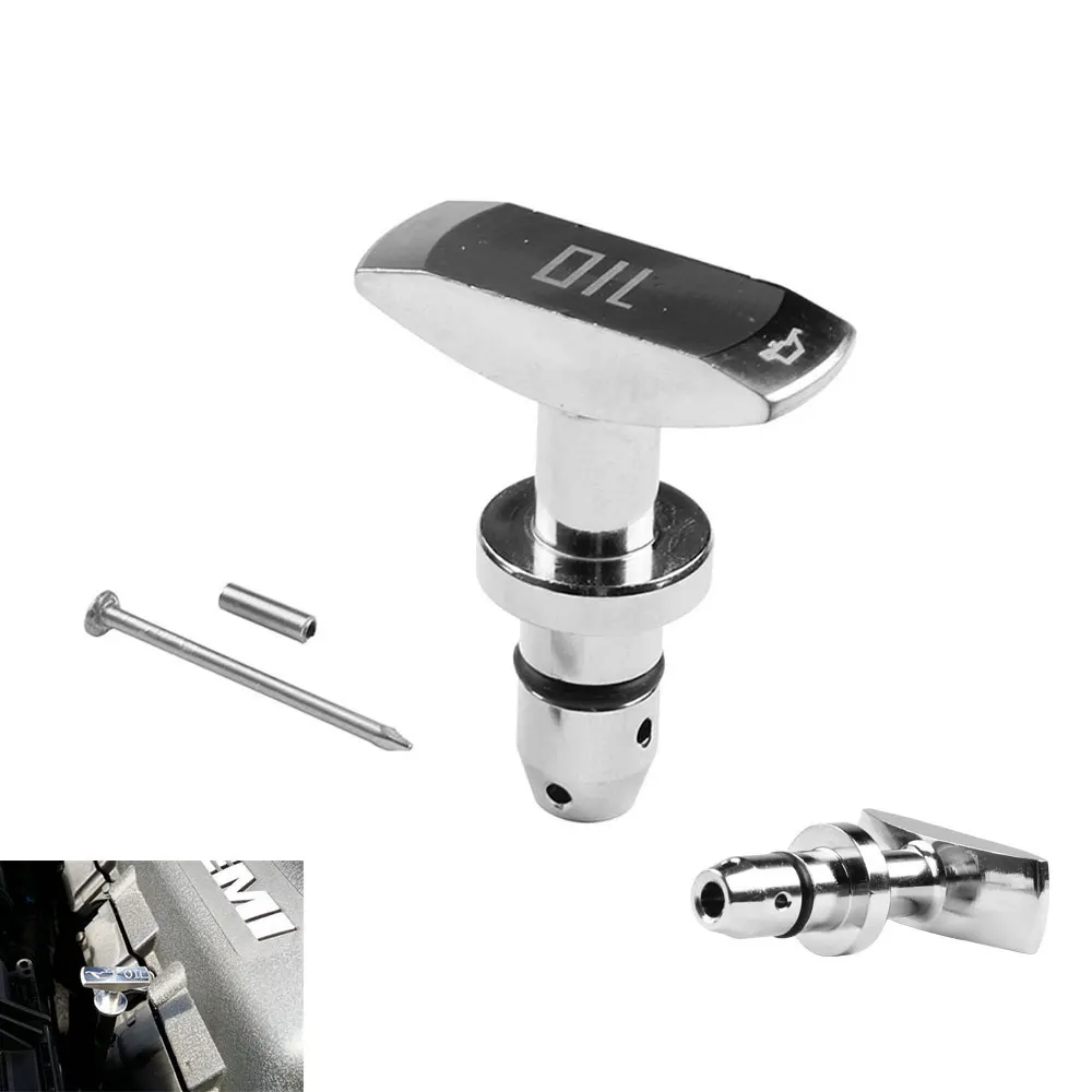 DSYCAR 1 комплект алюминиевая Автомобильная масляная щуп ручка для Ford Mustang 1999 2011