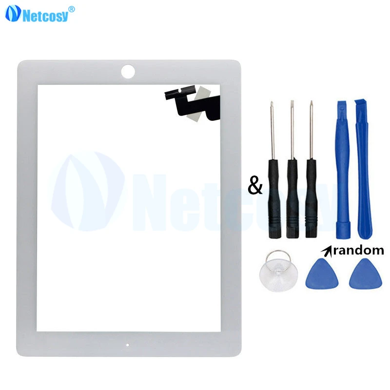 Планшет сенсорный Netcosy для ipad 2 A1395 A1396 A1397 экран с цифровым преобразователем