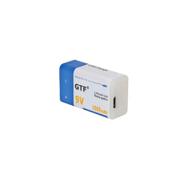 Литий-полимерный аккумулятор GTF 9 в 1000 мАч перезаряжаемая батарея USB литиевая для