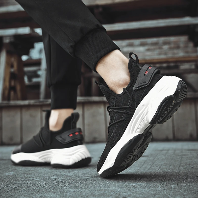 

Black Sneakers White Casual Shoes Summer Leisure Man Men Fashion Zapatos Casuales Para Hombre Sneakers Sapato Causal For