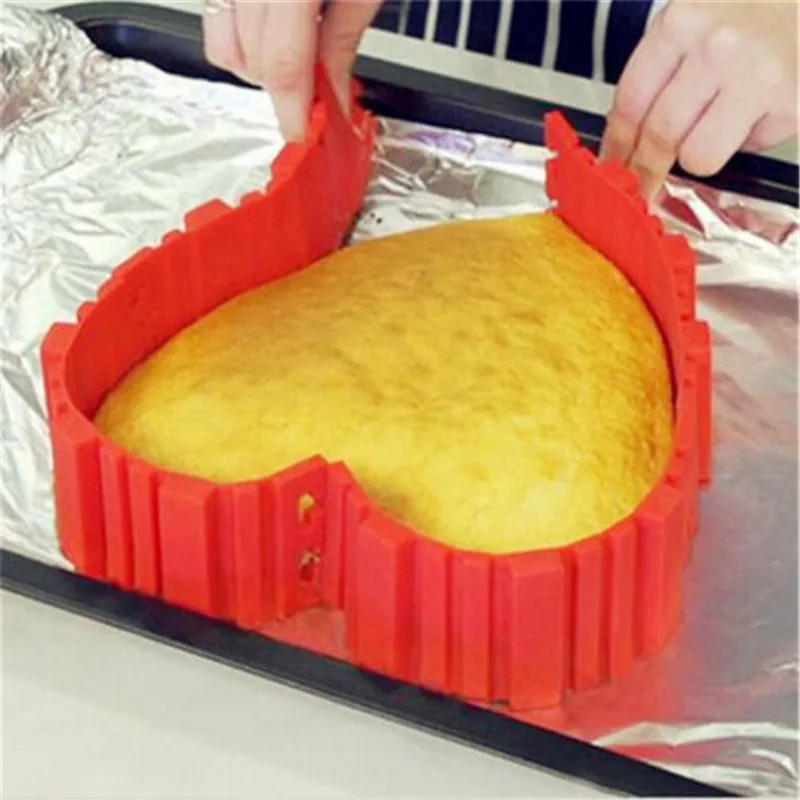 4PCS/Set Magical Silicone Bakeware Pan Cake Mould Bake DIY Shape Nonstick Pastry Tool Tray Baking Tools Fondant Molds | Дом и сад