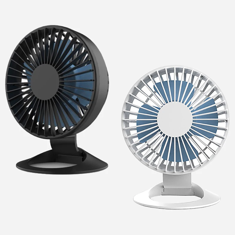 

USB Rechargeable Clip Desktop Fan Mini Portable Clamp Fan Adjustable Front and Rear 30 with Air Cooler Fan