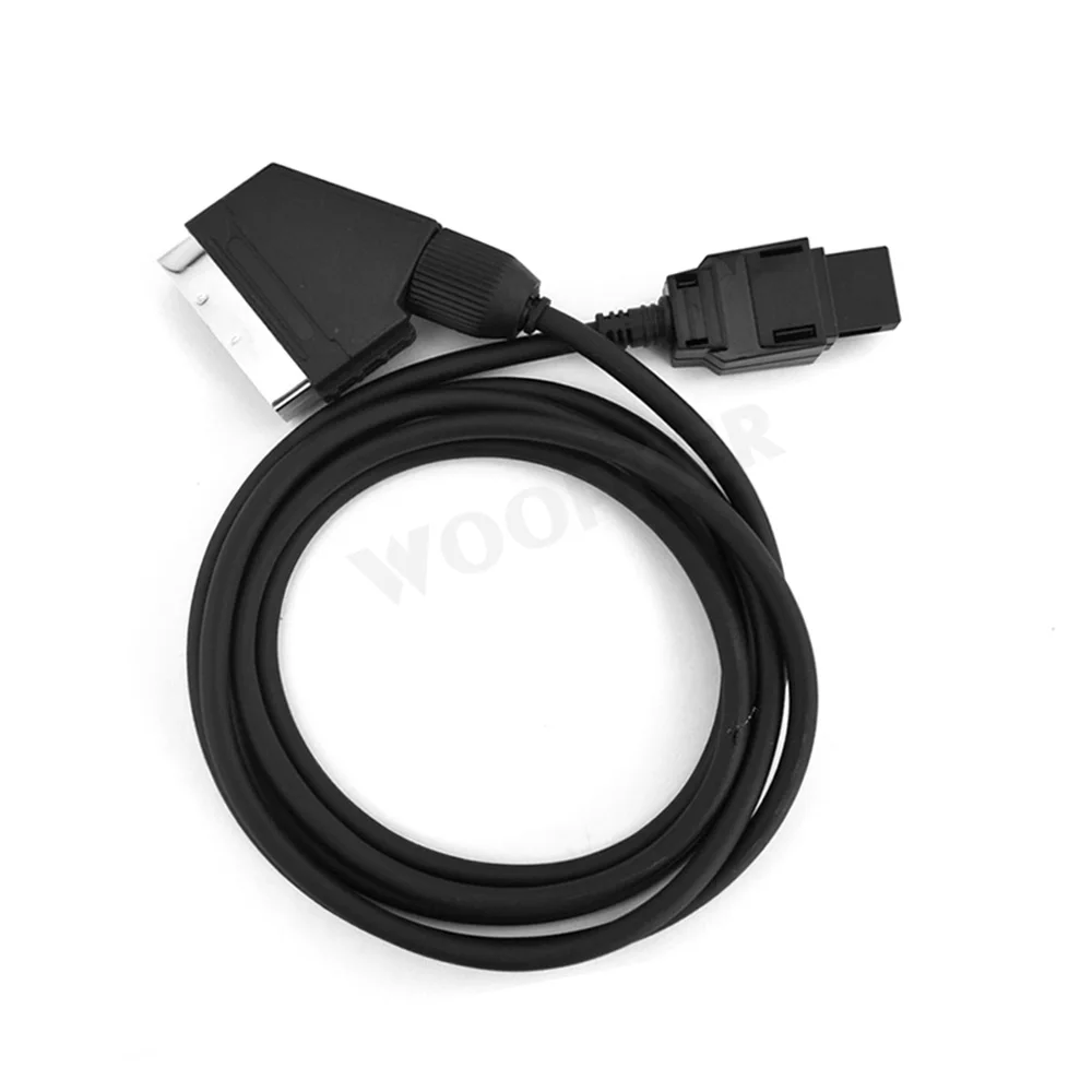 Аудио-Видео AV-кабель RGB Scart 1 8 м соединительные кабели для консоли NES Штекерный