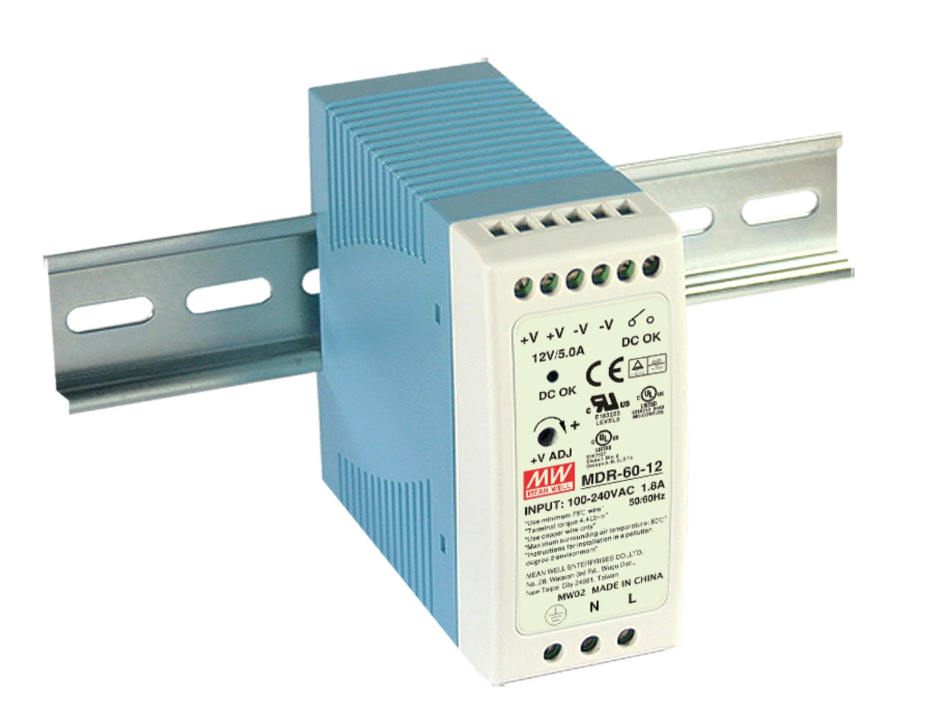 

friendly MEAN WELL 12Pack MDR-60-48 48V meanwell MDR-60 60W Single Output Industrial DIN Rail Power Supply