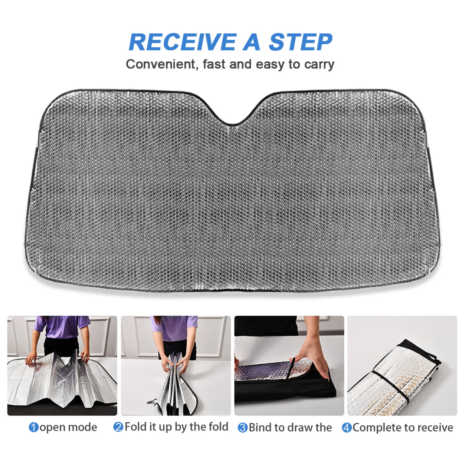 Теплоизоляционный козырек с принтом лошадей автомобильный солнцезащитный чехол