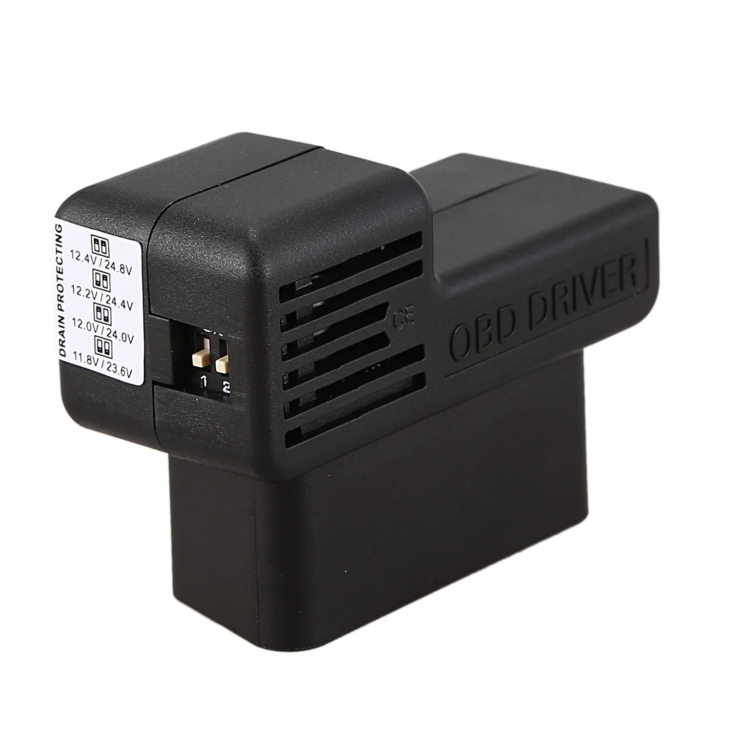Выход 5V 2A зарядных порта USB для автомобиля OBD переходник преобразователь питания