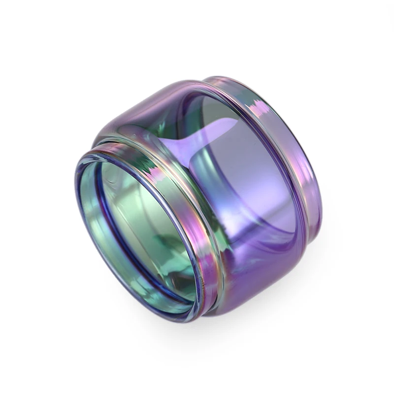 Радужная пузырьковая стеклянная трубка FATUBE 2 шт. для впуска Dual / KYLIN V2 Rimfire RTA Pyrex