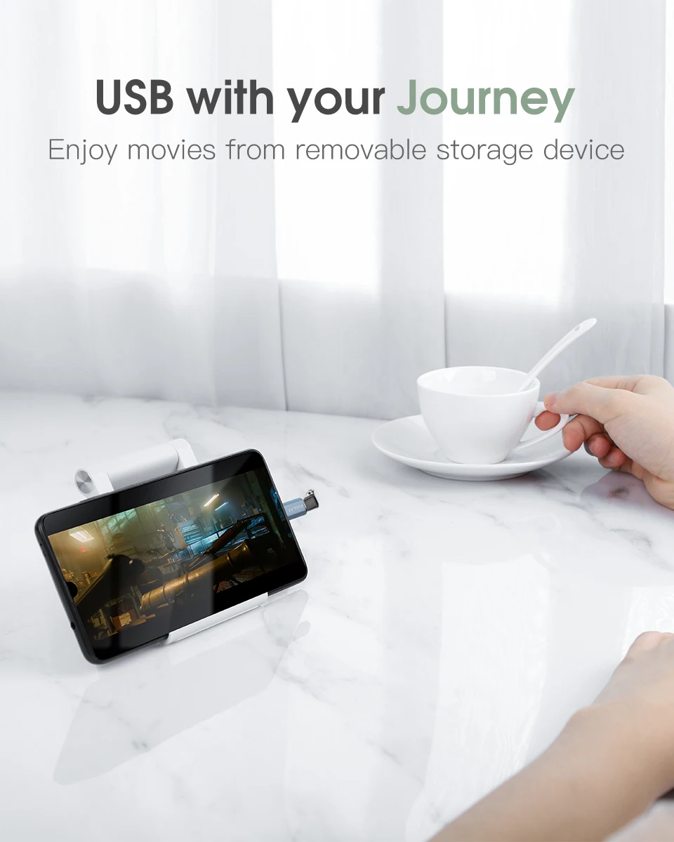 KUULAA USB C адаптер типа OTG C на кабель зарядного устройства микро-usb конвертер для Macbook Pro samsung Galaxy S10 S9 huawei type-C USB OTG