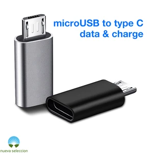 2021 new usb type c female to microusb micro usb male adapter to type c converter data fast charge adaptor for redmi huawei free global shipping