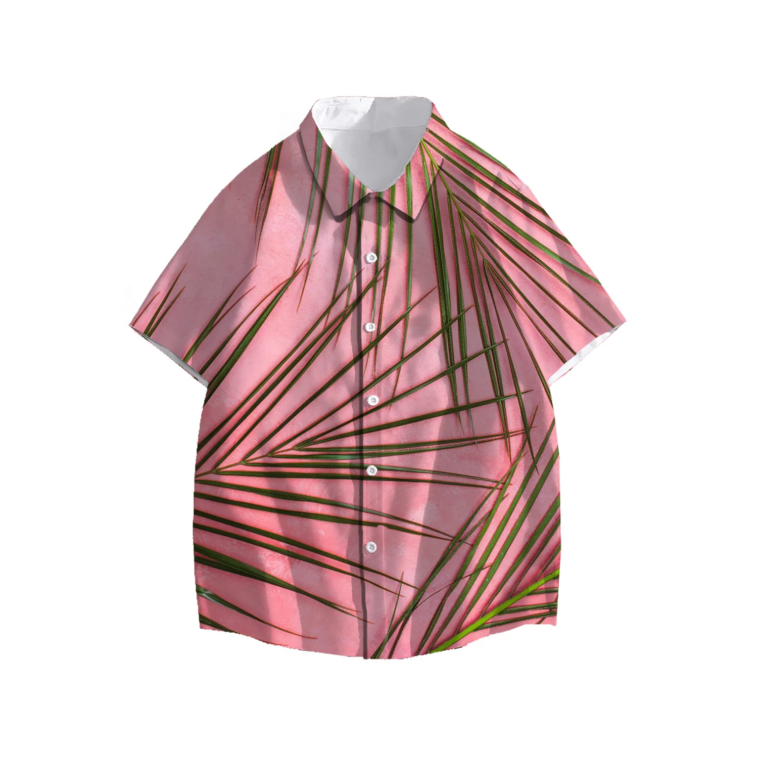 

LIASOSO Youth Fashion Young Style Shirt Street Tropical Rain Forest Parrot Special Men's Shirt Fashion Trend Beach Surf Shirt