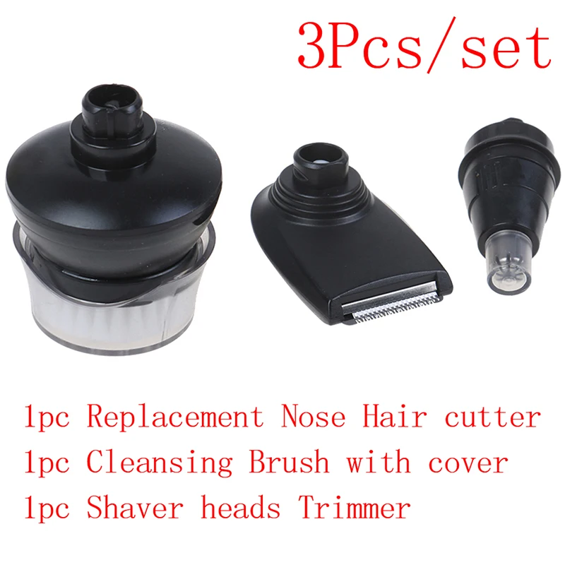 

3 шт./лот триммер для Носа + чистящая щетка + триммер для носа S5000 S9711 RQ310 S510 RQ1250 RQ1160 RQ1190X RQ1090 RQ1258 RQ12