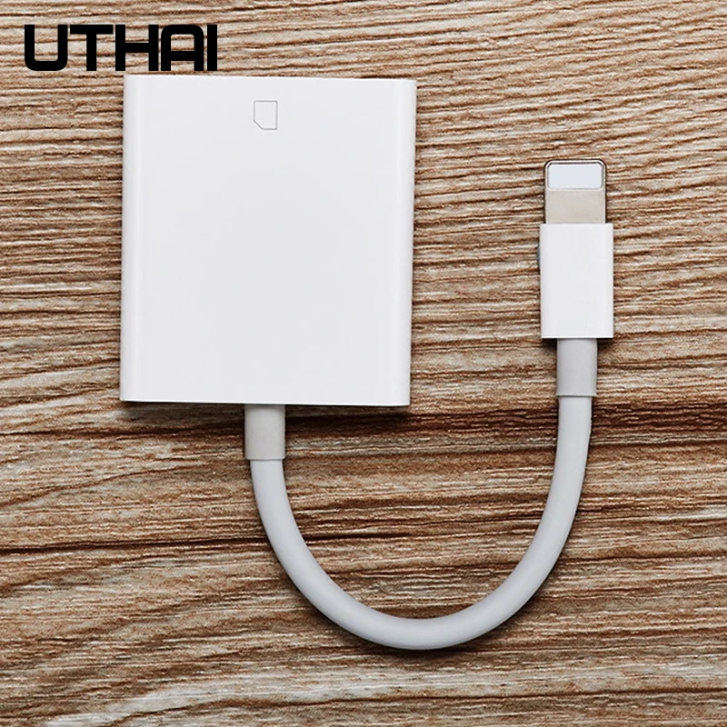 UTHAI C27 кард-ридер для SD-Lightning смарт-камера SD карта памяти адаптер для iPhone iPod Apple карты памяти использовать не нужно приложение