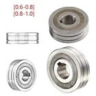 1 шт. V паз Mig Сварочная проволока привода подачи ролик рулон Запчасти 0,60,8 0,81,0 инструменты для пайки провод подающего валика Запчасти высокого качества