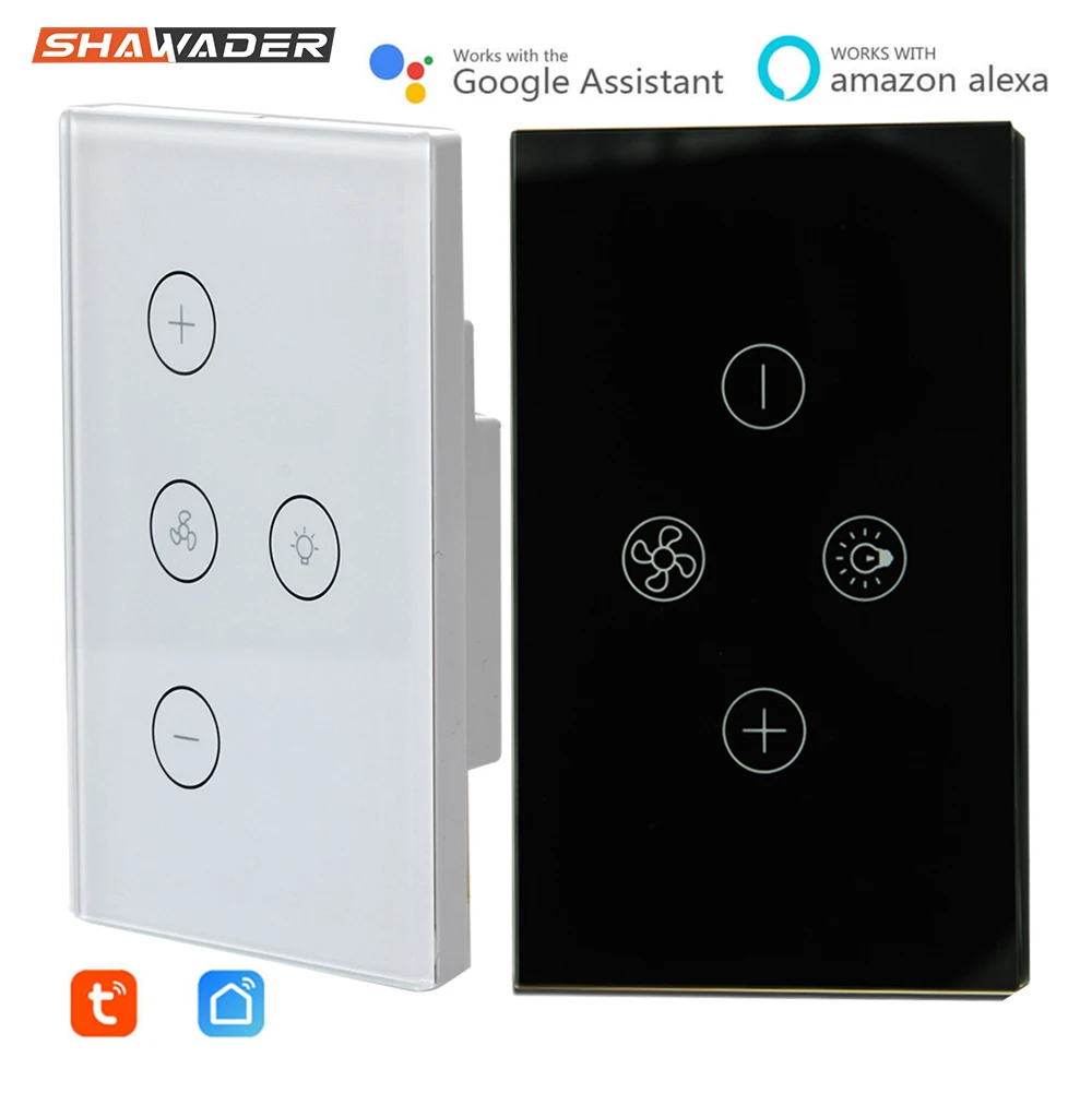 Умный Свет WiFi вентилятор Celling Switch приложение ПДУ для умного дома, с таймером, совместим с Alexa и Google контроль скорости умный дом Homekit работа с Amazon Alexa Echo Google Home