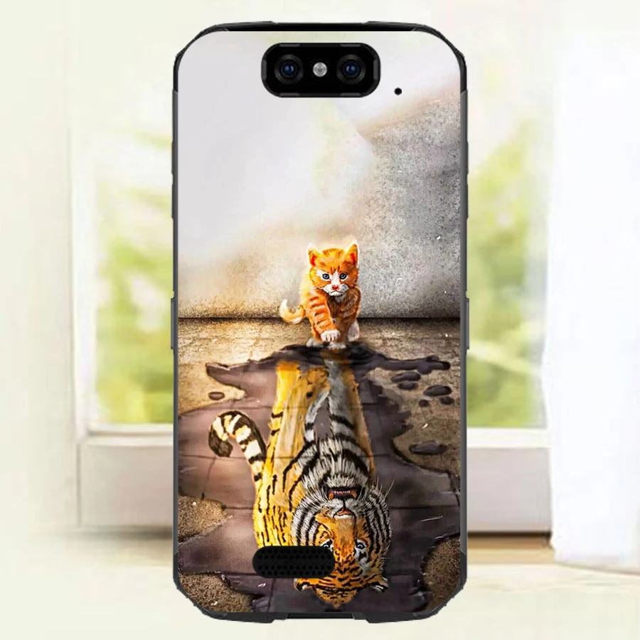 Чехол роскошный чехол из ТПУ и силикона s для Blackview BV9500 Pro задняя крышка телефона -