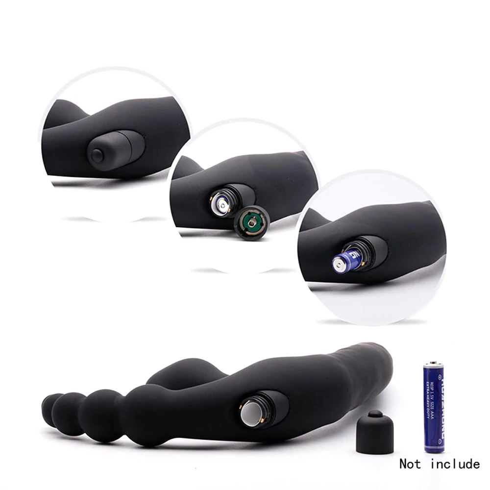 Двухсторонний силиконовый пенис искусственная задняя Анальная пробка для пары