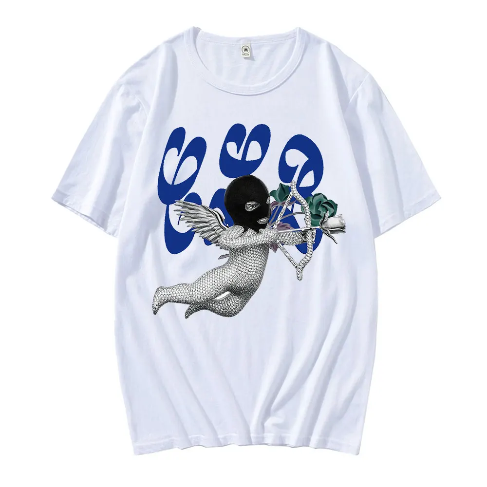 

Certified Lover Boy Drake Guardian of Love Summer Cupid Short-Sleeved Cotton Loose Unisex T-Shirt High Street 2021 New