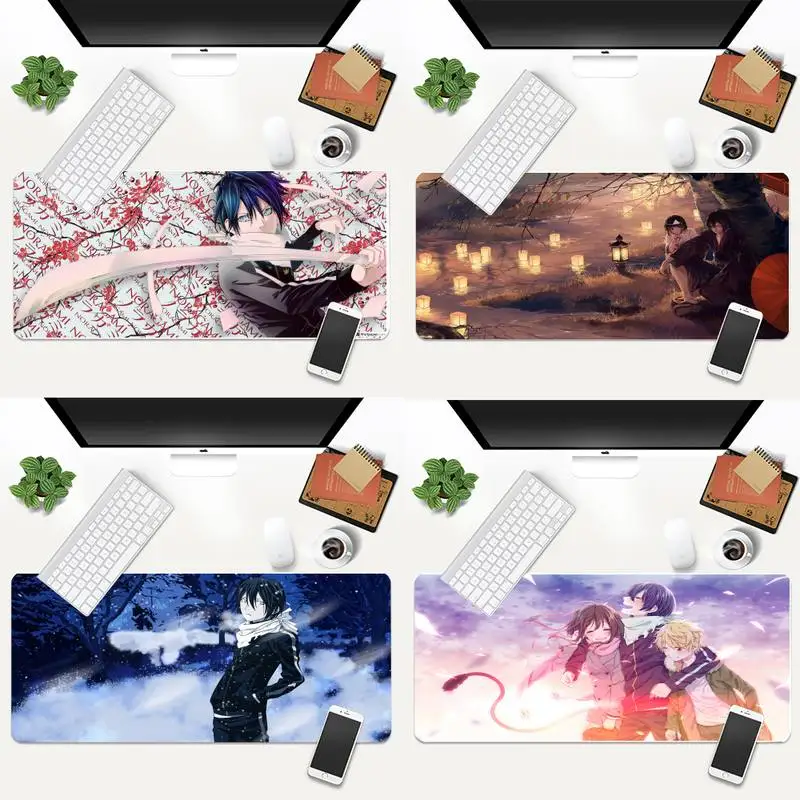 

Portable Home Office Game MousePad Resting Surface Protective Desk Writing Mat Rubber Desk Mat laptop pad Yato Noragami mousemat