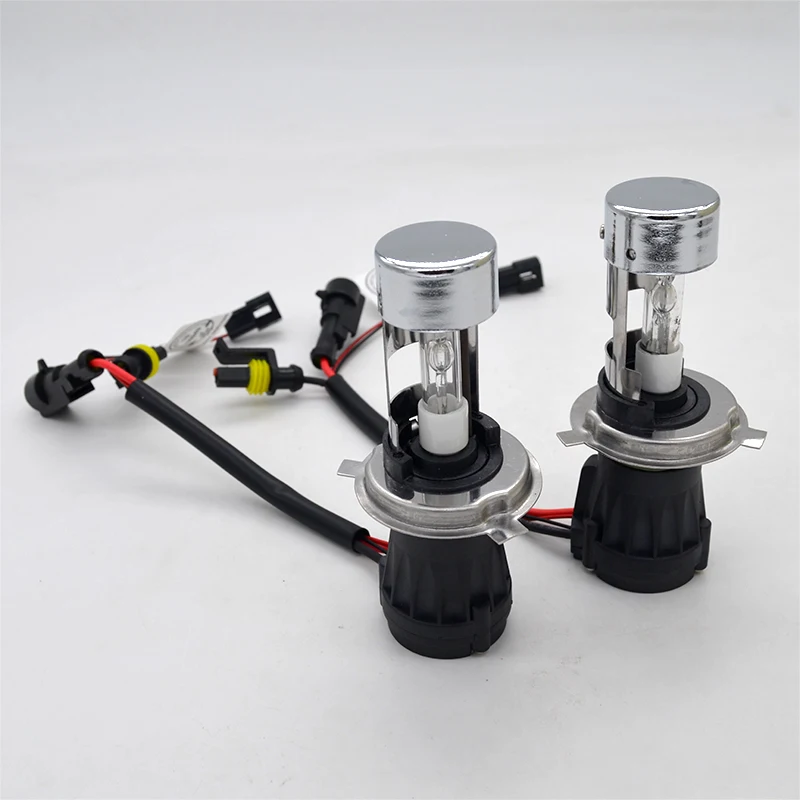 HIDLT AC 55W Bixenon H4 Hi/Lo HID Набор сменных ламп 12V H4-3 автомобильная лампа быстрого запуска