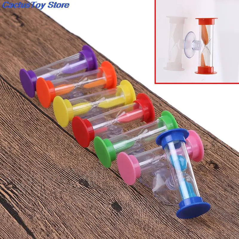 Таймер для чистки зубов в виде 3 минут креативные подарки детские товары песочные