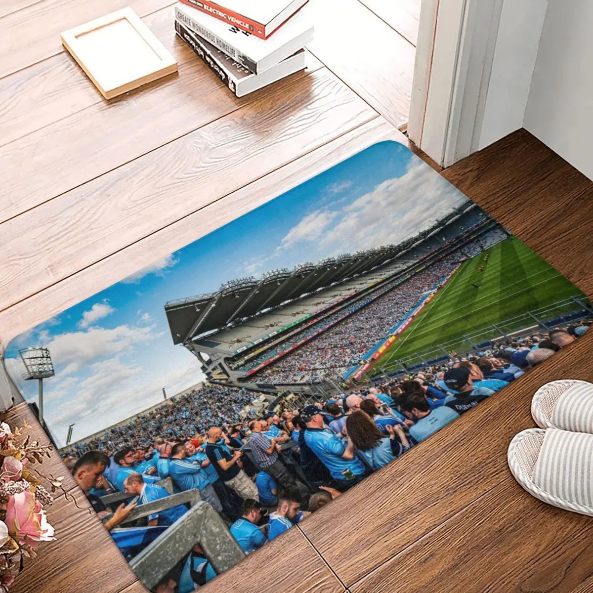 

Hill 16 Doormat Carpet Mat Rug Polyester Anti-slip Floor Decor Bath Bathroom Kitchen Living Room 40*60