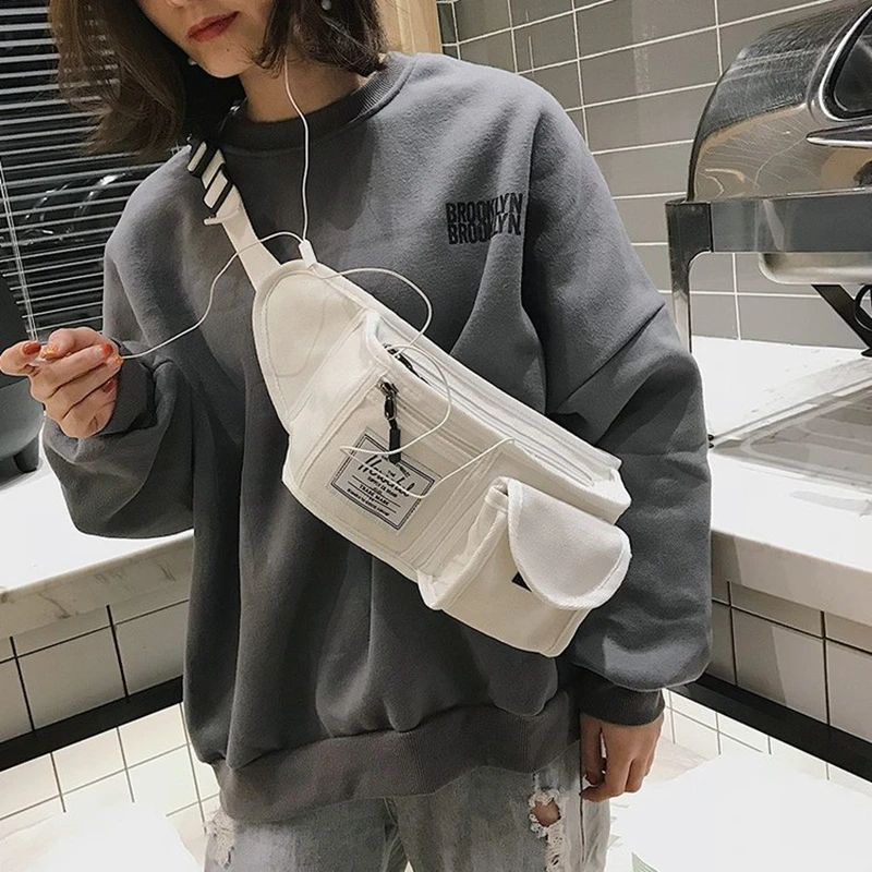 Youda оригинальный дизайн сплошной цвет стиль унисекс нагрудная сумка большой