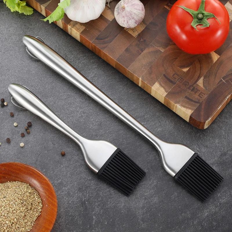 2 шт. силиконовые щётки для гриля и барбекю|Кисточки смазывания| |