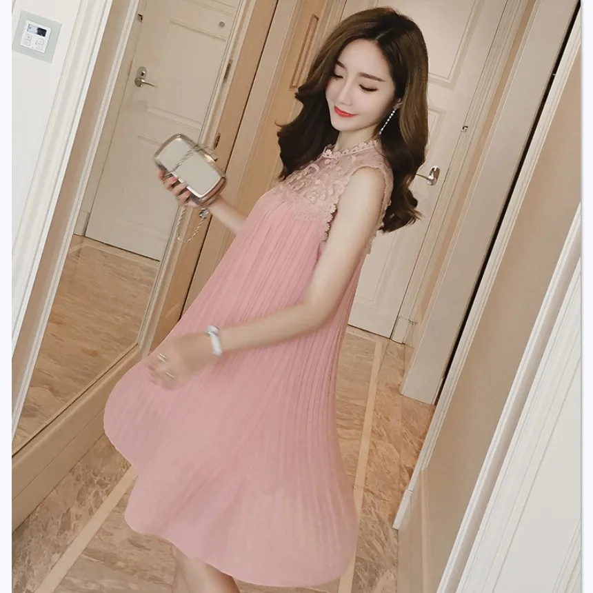 Сексуальное Кружевное шифоновое платье для беременных Повседневное фотосессии